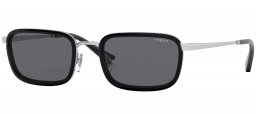 Gafas de Sol - Vogue eyewear - VO4166S - 323/87 SILVER BLACK // DARK GREY