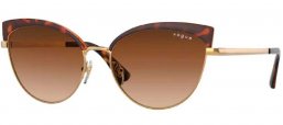 Gafas de Sol - Vogue eyewear - VO4188S - 280/13 HAVANA GOLD // BROWN GRADIENT