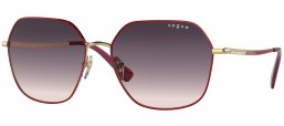 Gafas de Sol - Vogue eyewear - VO4198S - 280/36 TOP RED GOLD // PINK GRADIENT DARK GREY