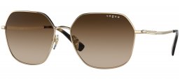 Gafas de Sol - Vogue eyewear - VO4198S - 848/13 PALE GOLD // BROWN GRADIENT