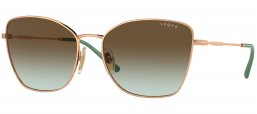 Gafas de Sol - Vogue eyewear - VO4279S - 5152E8  ROSE GOLD // BROWN GRADIENT GREEN