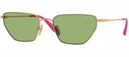 Gafas de Sol - Vogue eyewear - VO4316S - 5152/2 ROSE GOLD // GREEN