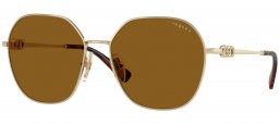 Gafas de Sol - Vogue eyewear - VO4318SB - 848/83 PALE GOLD // DARK BROWN POLARIZED