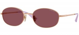 Gafas de Sol - Vogue eyewear - VO4323S - 51525Q  ROSE GOLD // PURPLE POLARIZED