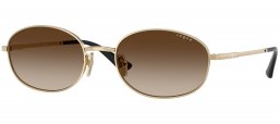 Gafas de Sol - Vogue eyewear - VO4323S - 848/13 PALE GOLD // DARK BROWN GRADIENT