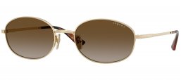 Gafas de Sol - Vogue eyewear - VO4323S - 848/T5 PALE GOLD // BROWN GRADIENT POLARIZED