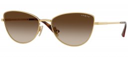 Gafas de Sol - Vogue eyewear - VO4324S - 280/13 GOLD // DARK BROWN GRADIENT