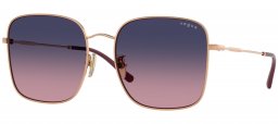 Gafas de Sol - Vogue eyewear - VO4327SD - 5152I6  ROSE GOLD // AZURE GRADIENTE PINK
