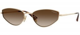 Gafas de Sol - Vogue eyewear - VO4339S - 848/13 PALE GOLD // BROWN GRADIENT