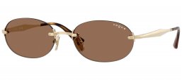 Gafas de Sol - Vogue eyewear - VO4342S - 848/73  PAGLE GOLD // DARK BROWN