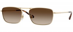 Gafas de Sol - Vogue eyewear - VO4346S - 848/13 PALE GOLD // BROWN GRADIENT