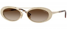 Gafas de Sol - Vogue eyewear - VO4348SB - 848/13 PALE GOLD // BROWN GRADIENT