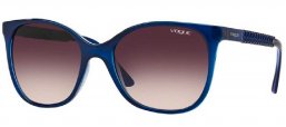 Gafas de Sol - Vogue eyewear - VO5032S - 238436 TOP DARK BLUE VIOLET TRANSPARENT // PINK GRADIENT GREY
