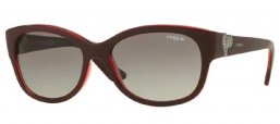 Gafas de Sol - Vogue eyewear - VO5034SB - 237711 TOP DARK RED OPAL RED // GREY GRADIENT