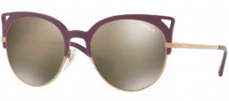 Gafas de Sol - Vogue eyewear - VO5137S - 25395A VIOLET // LIGHT BROWN MIRROR DARK GOLD