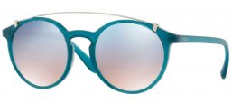 Gafas de Sol - Vogue eyewear - VO5161S - 25347B OPAL LIGHT BLUE // GRADIENT LIGHT BLUE MIRROR SILVER