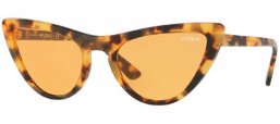 Gafas de Sol - Vogue eyewear - VO5211S BY GIGI HADID - 2605/7 BROWN YELLOW TORTOISE // ORANGE