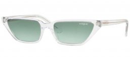 Gafas de Sol - Vogue eyewear - VO5235S - W7458E TRANSPARENT // GREEN GRADIENT