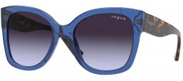 Gafas de Sol - Vogue eyewear - VO5338S - 28304Q TRANSPARENT BLUE // LIGHT VIOLET DARK GREY GRADIENT