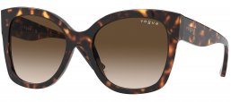 Gafas de Sol - Vogue eyewear - VO5338S - W65613 DARK HAVANA // BROWN GRADIENT