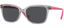 Gafas de Sol - Vogue eyewear - VO5426S - 272687  TRANSPARENT GREY // DARK GREY