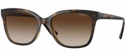 Gafas de Sol - Vogue eyewear - VO5426S - W65613 DARK HAVANA // BROWN GRADIENT
