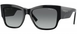 Gafas de Sol - Vogue eyewear - VO5462S - W44/11 BLACK // GREY GRADIENT