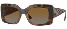 Gafas de Sol - Vogue eyewear - VO5481S - 2386T5  DARK HAVANA // BROWN GRADIENT GREY POLARIZED