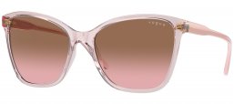 Gafas de Sol - Vogue eyewear - VO5520S - 294214  TRANSPARENT PINK // BROWN GRADIENT PINK