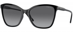 Gafas de Sol - Vogue eyewear - VO5520S - W44/T3 BLACK // GREY GRADIENT POLARIZED