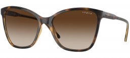 Gafas de Sol - Vogue eyewear - VO5520S - W65613  DARK HAVANA // BROWN GRADIENT