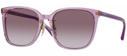 Gafas de Sol - Vogue eyewear - VO5537SD - 29228H  TRANSPARENT VIOLET // VIOLET GRADIENT