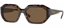Gafas de Sol - Vogue eyewear - VO5554S - W65673  DARK HAVANA // DARK BROWN