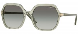 Gafas de Sol - Vogue eyewear - VO5561S - 302211  TRANSPARENT GREEN // GREY GRADIENT