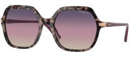 Gafas de Sol - Vogue eyewear - VO5561S - 3150U6  PINK TORTOISE // TRI GRADIENT BROWN VIOLET BLUE