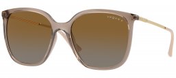 Gafas de Sol - Vogue eyewear - VO5564S - 2940T5  TRANSPARENT BROWN // GREY GRADIENT BROWN POLARIZED