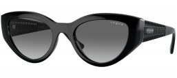 Gafas de Sol - Vogue eyewear - VO5566S - W44/11 BLACK // GREY GRADIENT
