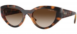 Gafas de Sol - Vogue eyewear - VO5566S - W65613  DARK HAVANA // BROWN GRADIENT