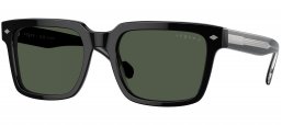 Gafas de Sol - Vogue eyewear - VO5573S - W44/9A BLACK // DARK GREEN POLARIZED