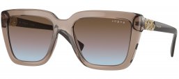Gafas de Sol - Vogue eyewear - VO5575SB - 294048  TRANSPARENT BROWN // AZURE GRADIENT PINK GRADIENT BROWN