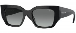 Gafas de Sol - Vogue eyewear - VO5583S - W44/11 BLACK // GREY GRADIENT