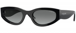 Gafas de Sol - Vogue eyewear - VO5585S - W44/11 BLACK // GREY GRADIENT
