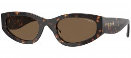 Gafas de Sol - Vogue eyewear - VO5585S - W65673  DARK HAVANA // DARK BROWN