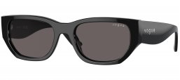 Gafas de Sol - Vogue eyewear - VO5586S - W44/87 BLACK // BLACK SMOKE
