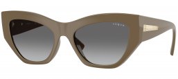 Gafas de Sol - Vogue eyewear - VO5607S - 317511  LIGHT BROWN // DARK GREY GRADIENT