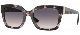Gafas de Sol - Vogue eyewear - VO5613SB - 317836  HAVANA PURPLE // GREY GRADIENT PINK