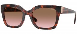 Gafas de Sol - Vogue eyewear - VO5613SB - 318014  HAVANA RED // BROWN GRADIENT PINK