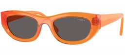 Gafas de Sol - Vogue eyewear - VO5616S - 318287  TRANSPARENT ORANGE // SMOKE