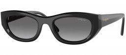 Gafas de Sol - Vogue eyewear - VO5616S - W44/11  BLACK // GREY GRADIENT