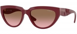 Gafas de Sol - Vogue eyewear - VO5629S - 304814  BURGUNDY // BROWN GRADIENT PINK
